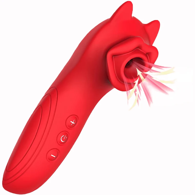 Sucking Rose Vibrator Adult Sex Toys Clitoral Vibrator Sex Pleasure Clitoral Nipple Sucker Sex Toy G Spot Vibrator for Women