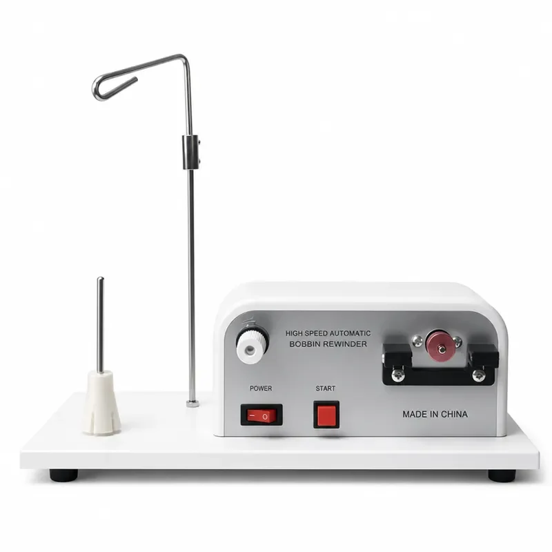 Electric Sewing Thread Bobbin Winder Machine Intelligent Bottom Thread Core Winding Device Template Tool for Home Industrial