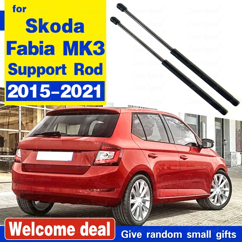 Car Trunk Struts for Skoda Fabia MK3 (NJ) Hatchback 2015-2021 Rear Tailgate Boot Lift Support Shock Absorber Gas Springs Prop