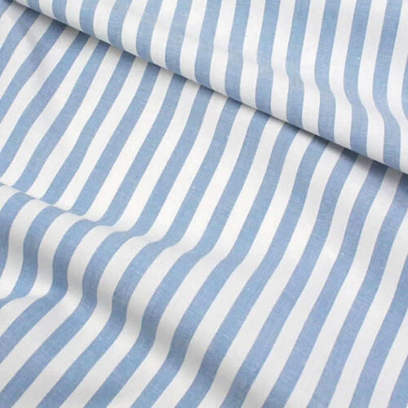 Thickening Lattice Fabric Tablecloth Pillow Sofa Fabricsmall Square Lattice Cloth Pastoral  Fresh Cotton fabric