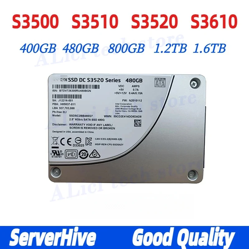 Original for Intel mlc SSD DC 2,5