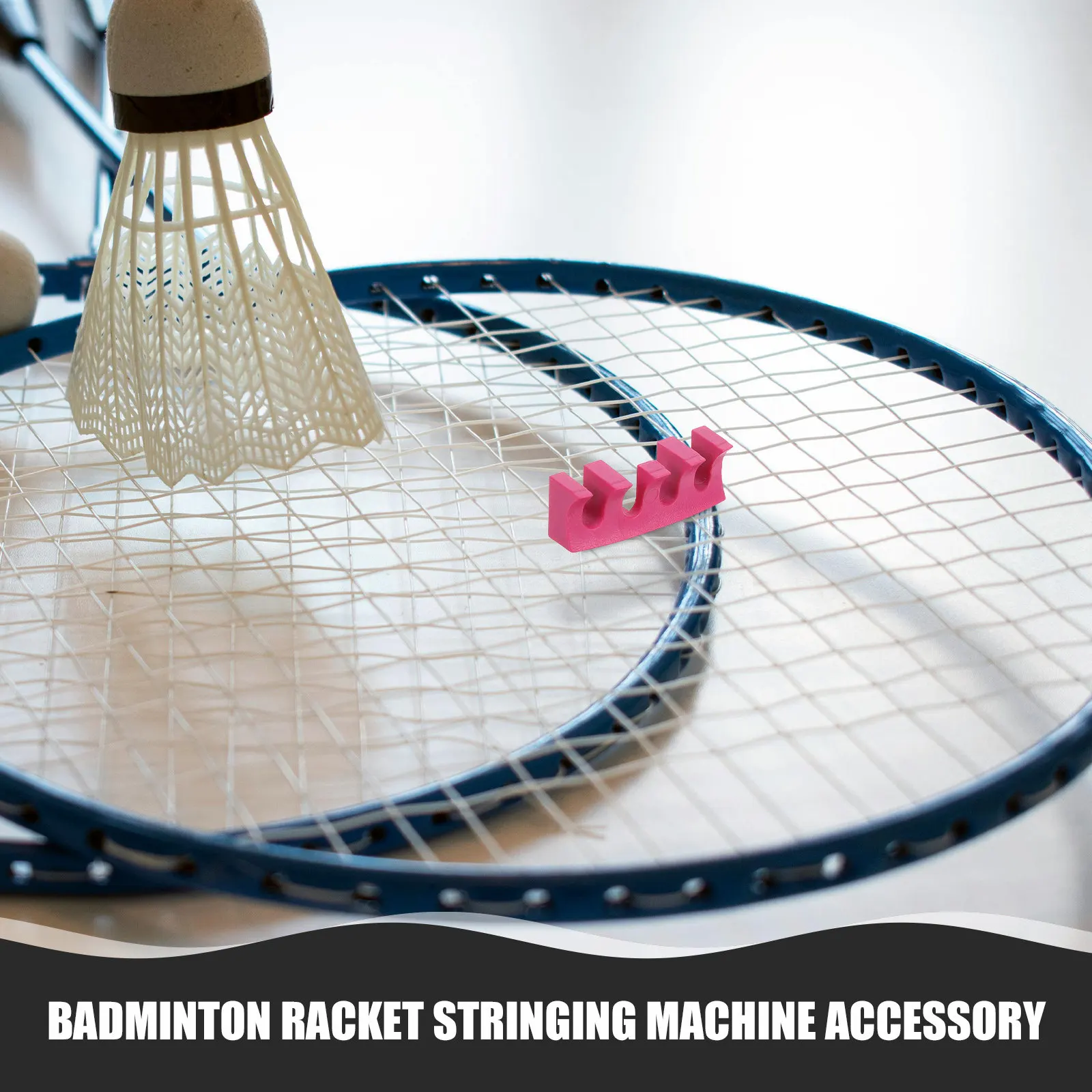 

2Pcs Badminton Racket Stringing Load Spreader High-Pound Protector Embedded Stringing Machine Tool for Racket Tension Control