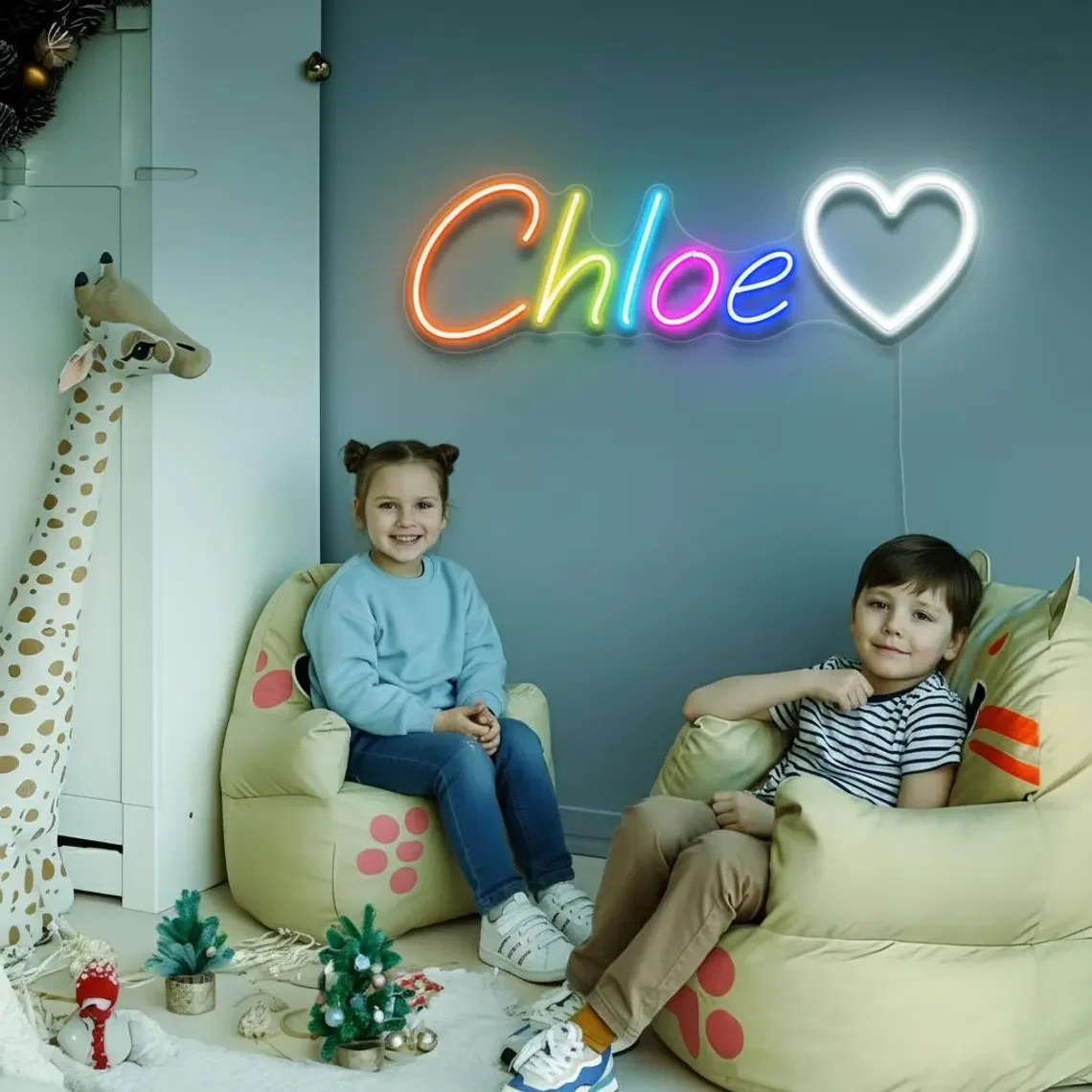 カスタムネオンサイン-led-パーソナライズされた名前ライトネオンランプ部屋の壁の装飾結婚式パーティー誕生日ギフト家の装飾