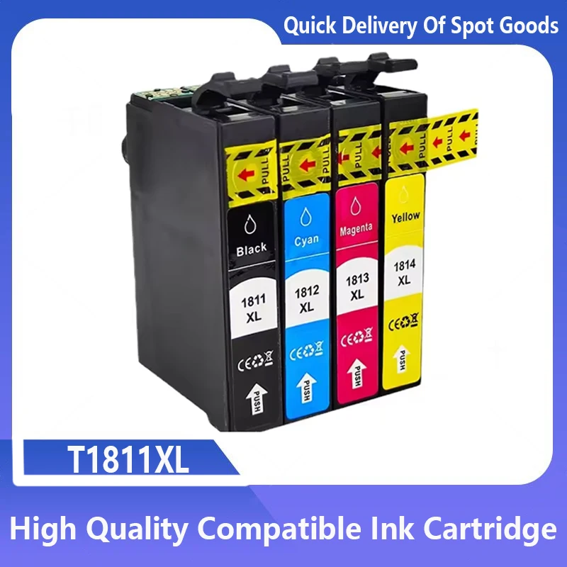 

Чернильный картридж 18XL T1811 для Epson T18 XL T18XL 1811-1814, совместимый принтер XP302 XP102 202 305 405 205 302 402 415