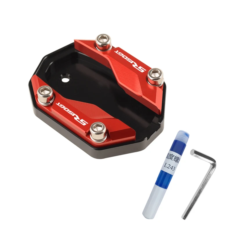 For VOGE SR1 SR 1 125 2023 2024 Motorcycle Accessories Motorcycle Kickstand Side Stand Side Brace Extra Pad Non-slipMat