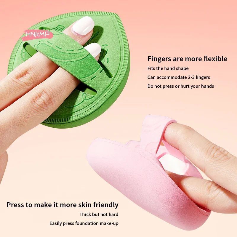 قطعة واحدة من بودرة الأساس فائقة النعومة، وسادة هوائية، إسفنجة مكياج، رطبة وجافة، ذات استخدام مزدوج، أداة توزيع مستحضرات التجميل