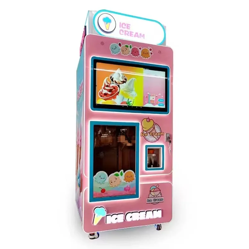 

Ice Cream Making Machine Automatic Commercial Soft Serve Ice Cream Maker Prices Ice Cream Vending Machine