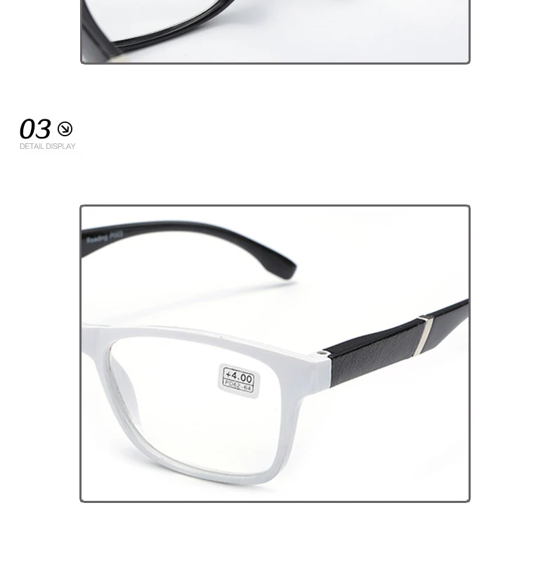Neuer Stil Presbyopie A Cut Pupillenabstand High-Definition-Linsen Sportlesebrille für Männer und Frauen – Detail 14