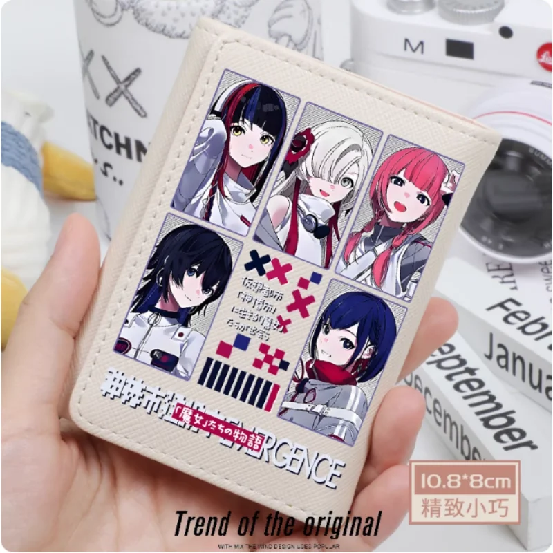 

KAMITSUBAKI CITY UNDER CONSTRUCTION Fashion Wallet PU Purse Card Holder Hasp Money Bag Cosplay Gift B2394