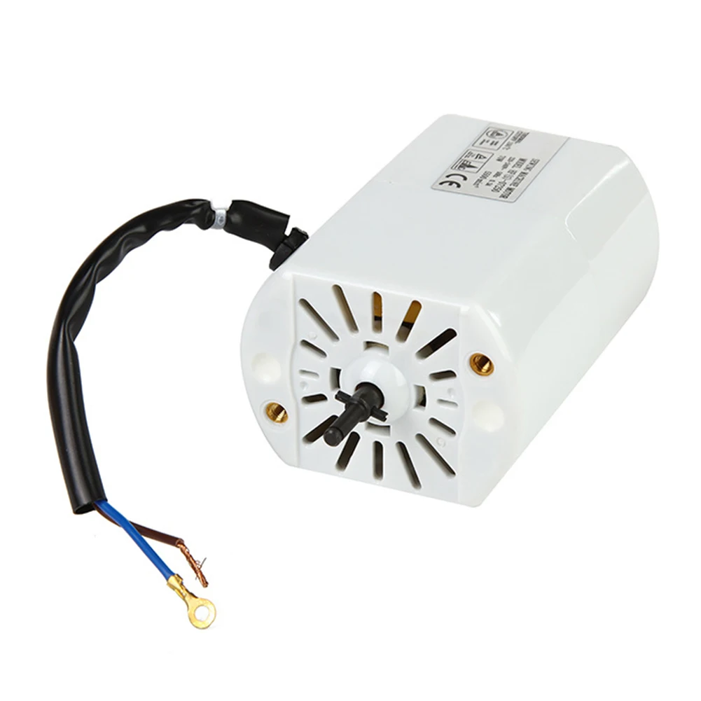 70W 5500RPM Electric Sewing Machine Motor White Plastic AC Replacement Part For Multi Function Home Industrial Sewing Equipment