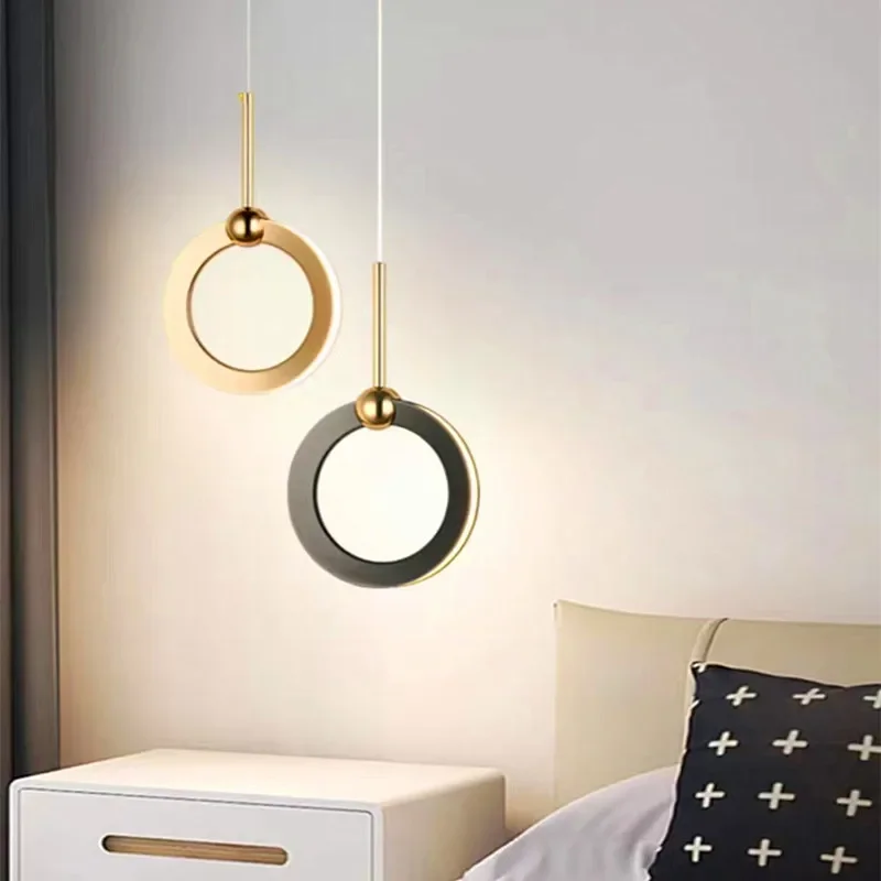 

Window creative modelling chandelier shop commercial restaurant bedroom bedside bar single minimalist TV background wall lamp