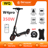 WQ W4Pro Electric Scooters 350W 8.5inch Foldable Escooter Max Speed 25 km/h 36V 10Ah Battery App Control Electric Kick Scooter