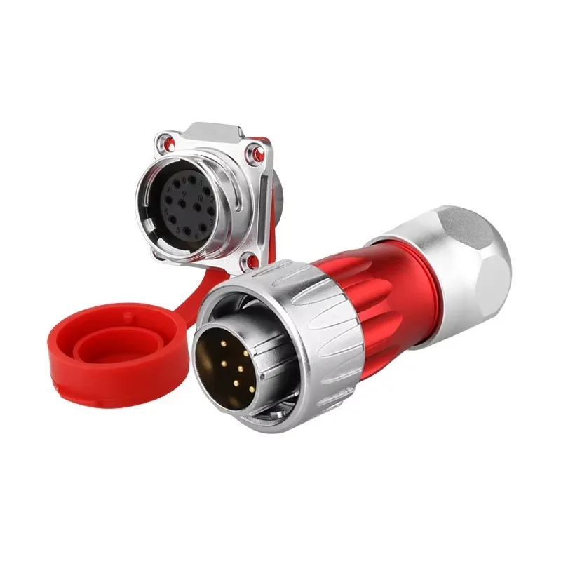 

Waterproof Magnetic DC Connector 10 Pin Power Supply Rotary Male and Female Appliances