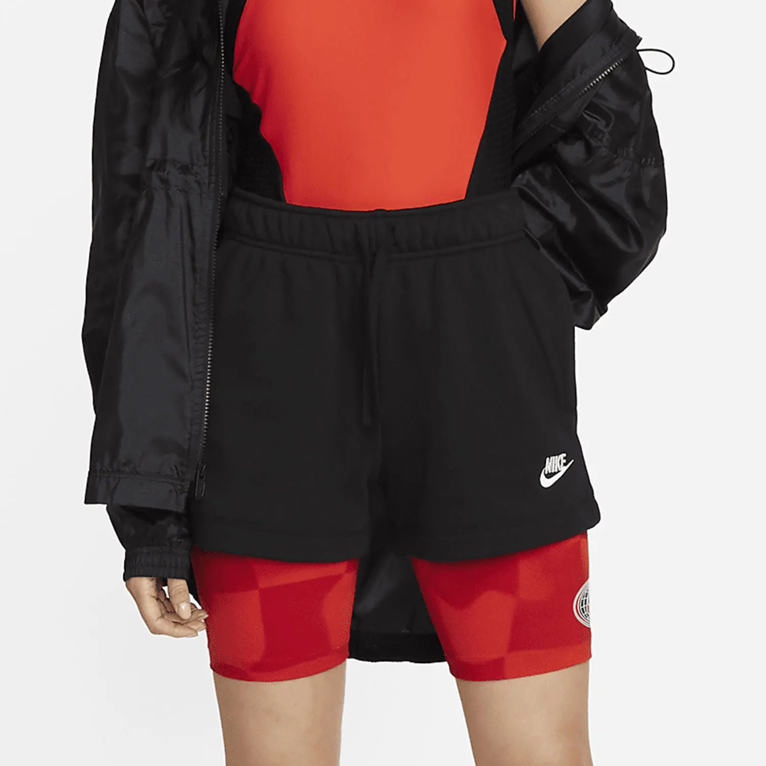 

Новые летние женские дышащие свободные повседневные спортивные шорты Nike Authentic DQ5803-010