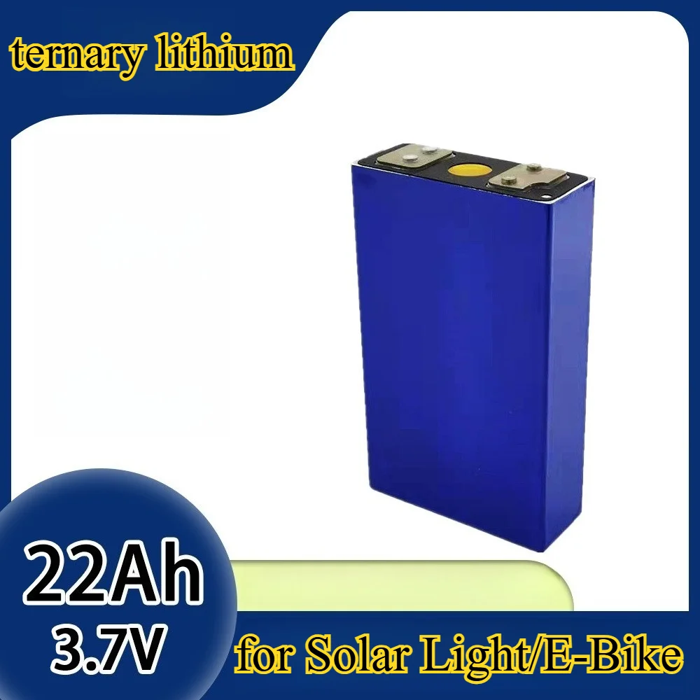 

3,7 В 22 Ач литий-ионный аккумулятор большой емкости Lishen алюминиевый корпус для солнечного света 2000+ циклов оптом