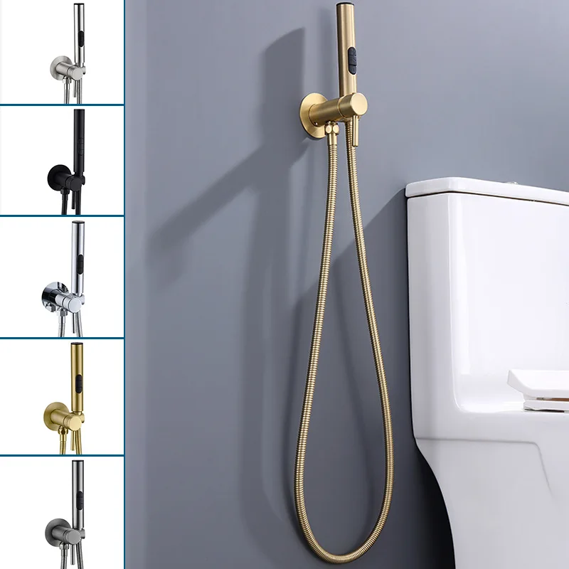 

Function hot and cold water nozzle toilet significant other female washer pet baby cleaning high pressure water gun