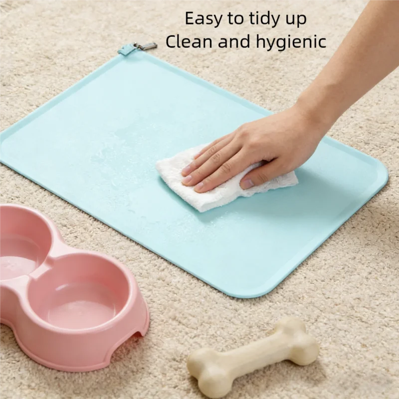 Cat Dog Food Mat For Pet Feedi - Baby Food Cat review and price