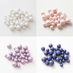 10PCS Imitation Pearl Shell Beads Loose Bead Septal Charms for Jewelry Making Necklace DIY Bracelet Hand Made Accessories