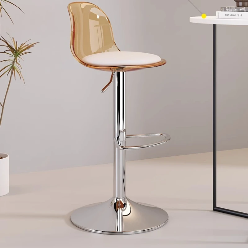 

Kitchen Stool Bar Chair Barstool Plastic Luxury Glamor Bar Chair Rattan Tabourets Ergonomic Sillas Para Barra Alta Furniture