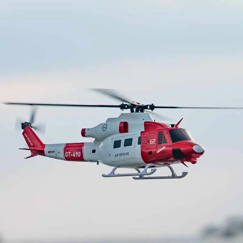 2025 ใหม่ GOOSKY E2 1:35 GPS รีโมทคอนโทรลอัจฉริยะจําลองเฮลิคอปเตอร์ UH-1Y เฮลิคอปเตอร์ตําแหน่ง GPS One-Click สุทธิ