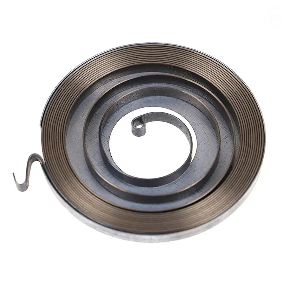 1Pcs New Starter Spring Chain Chain Saw Spring Starter Pulling Plate Spring Iron Disc Parts Easy To Rise 5200/5800