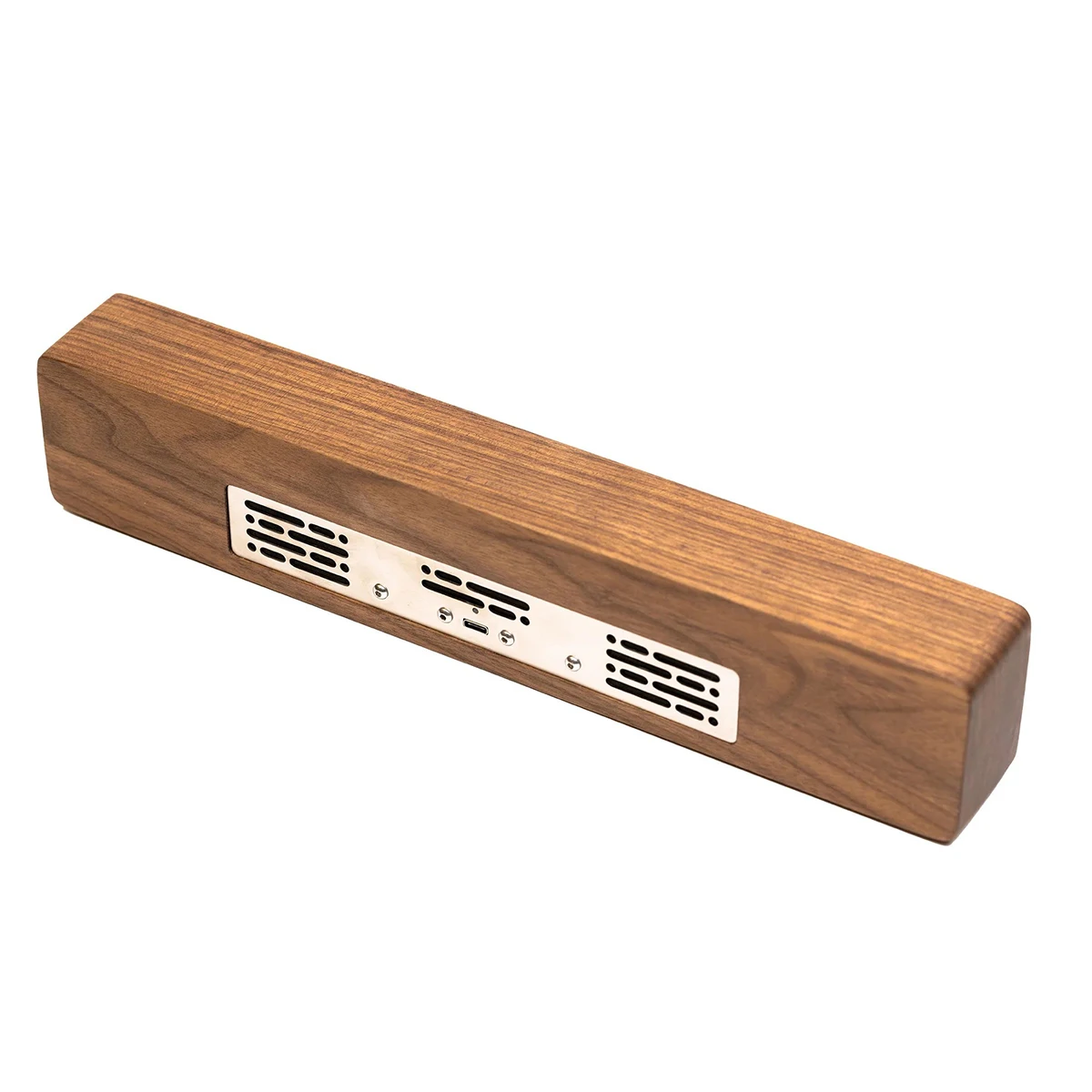 LED Alarm Digital  Clock Walnut Wood Speaking Time Wifi sync Music Alarm Temperature Himidity Display Fashion Home Decoration