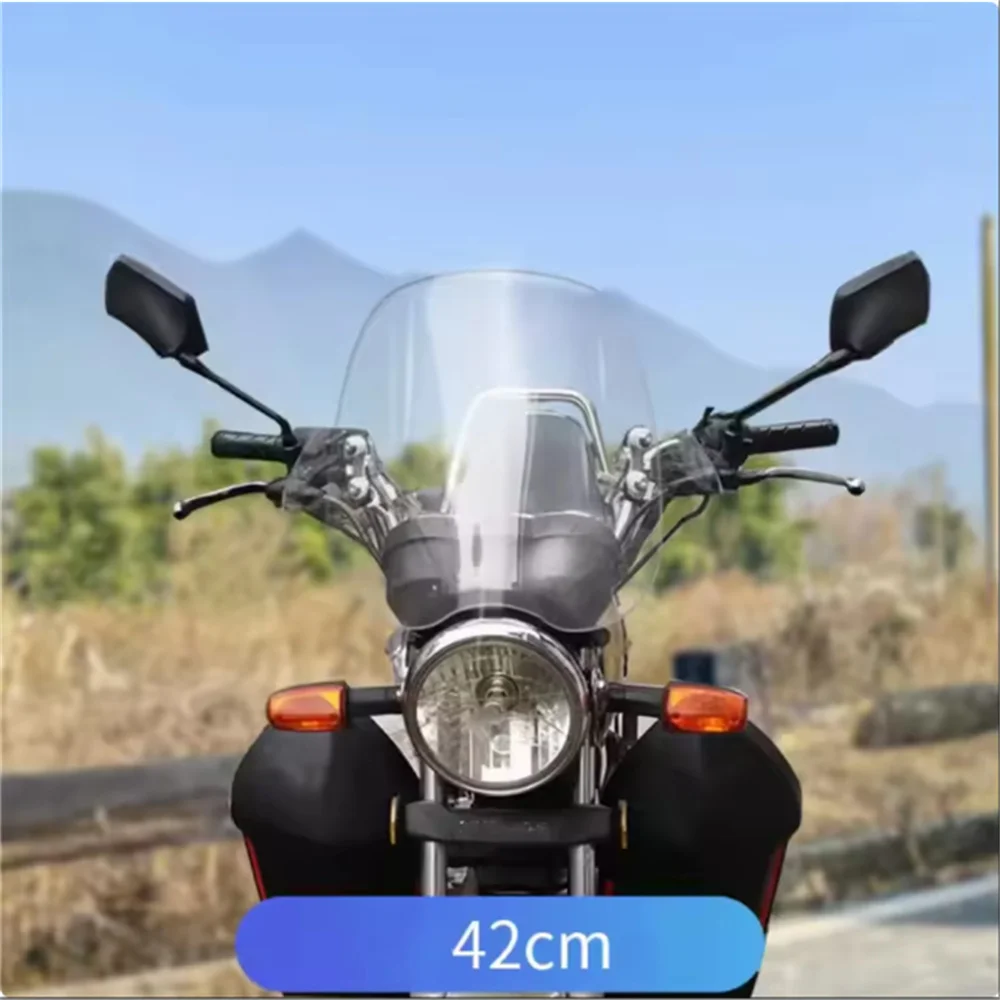 For Suzuki GZ150 GZ150-A GZ 150 windshield modification with raised front windshield rain shield windshield guide cover