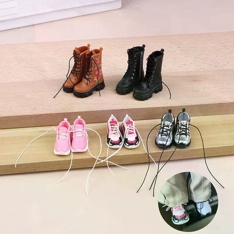 3.5cm Length Sport Shoes Boots Sneakers For 1/6 Doll Dress Up Accessories Diy Dollhouse Props