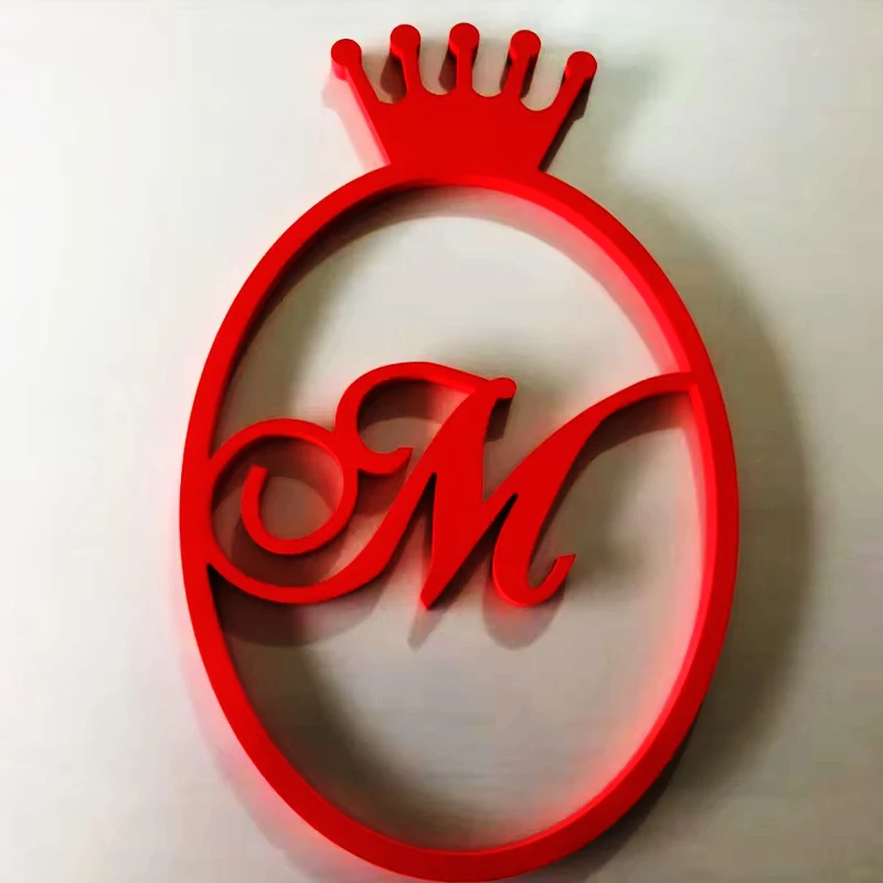 Custom Crown Monogram  Wooden Monogram Crown Shape Wooden Monogram Wall Hanging Wooden Letters