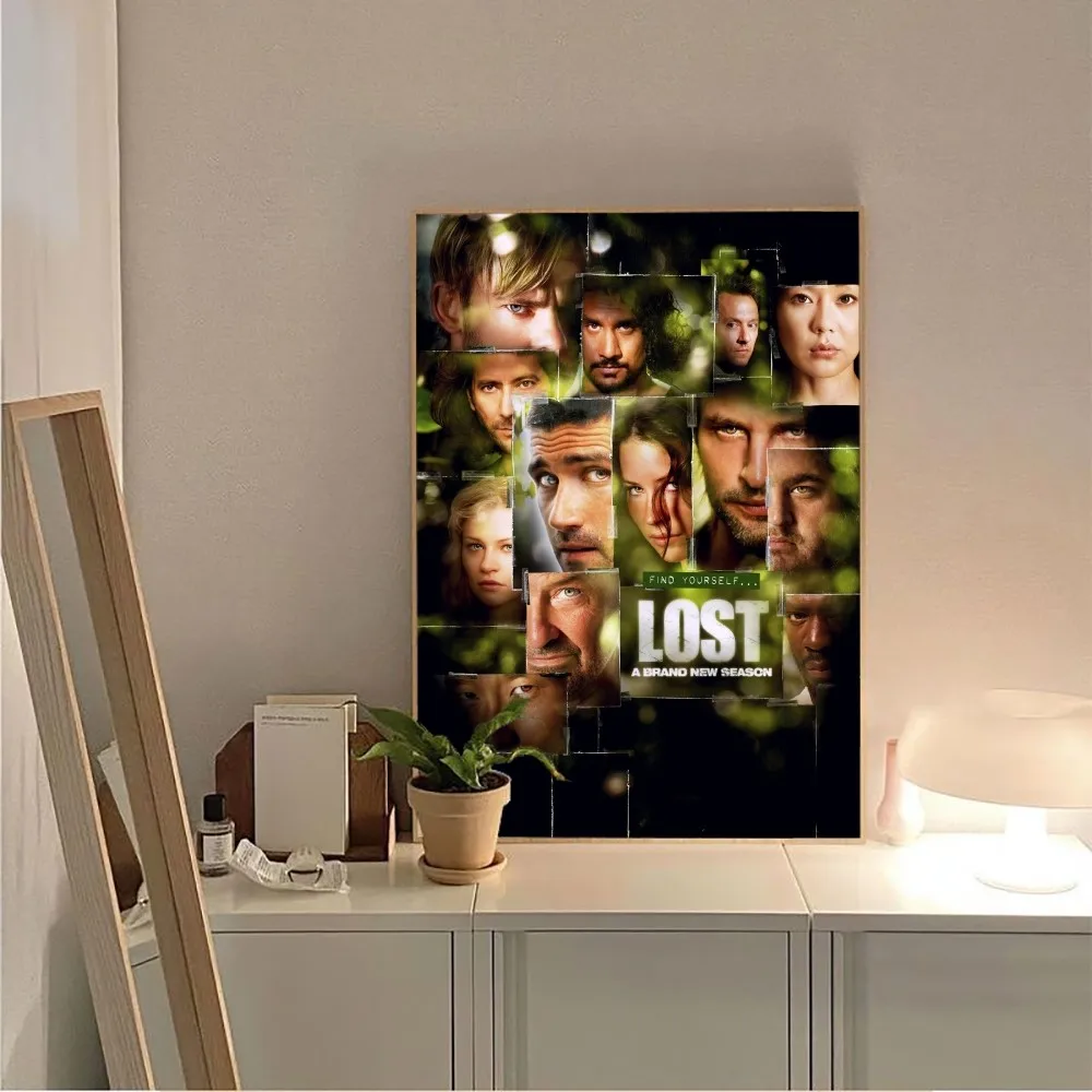 Lost movie Poster No Framed Poster Kraft Club Bar Paper Vintage Poster Wall Art Painting Bedroom Study Stickers