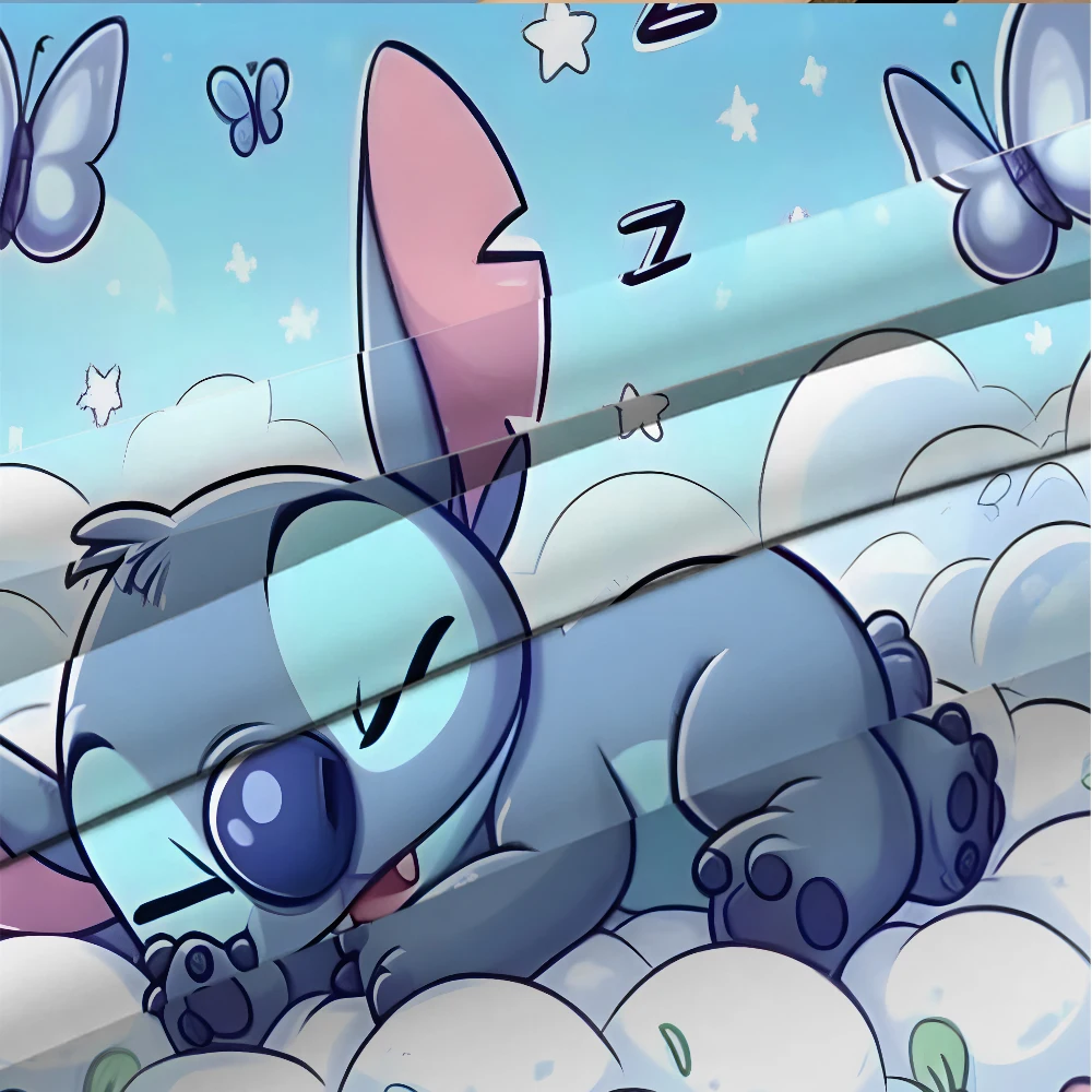 ملاءات مطاطية من ديزني ستيتش، ملاءات مزدوجة، ملاءات مخملية ناعمة ودافئة، أغطية مرتبة، واقيات ملاءات