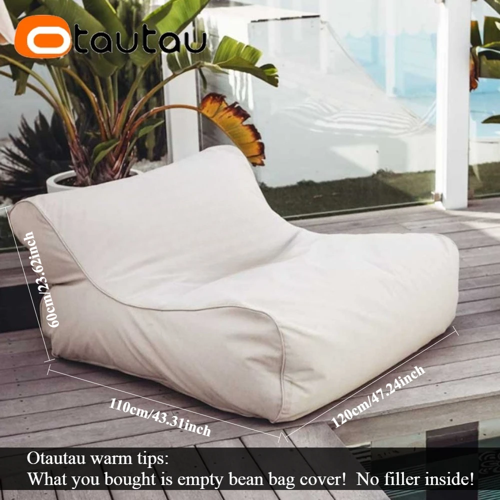otautau-housse-de-chaise-longue-en-sac-de-haricots-oxford-impermeable-pour-l'exterieur-sf483【pas-de-remplissage-besoin-d'acheter-de-remplissage-par-vous-meme-】