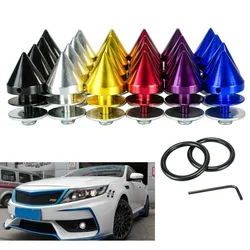 Universal JDM Aluminum Bumper Quick Release Fasteners Fender Washers For Toyota Honda Civic Integra