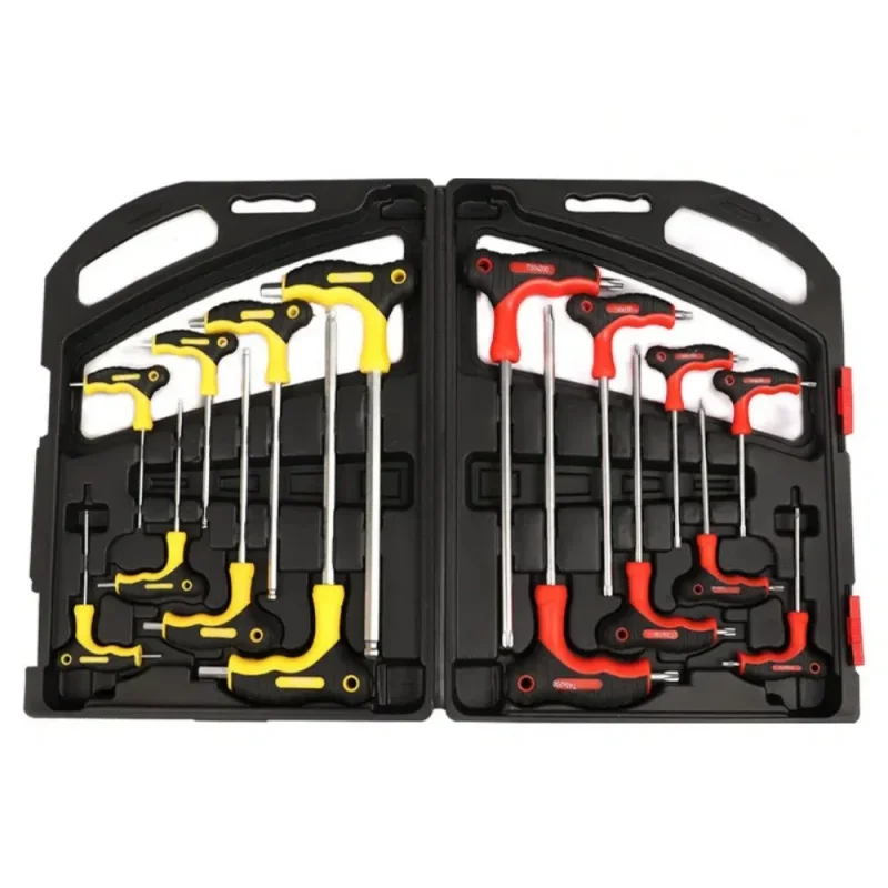 

Новый шестигранный бытовой гаечный ключ, 16 шт., шариковый ключ со звездой, отвертка, отвертка, сменный конус, ручные инструменты