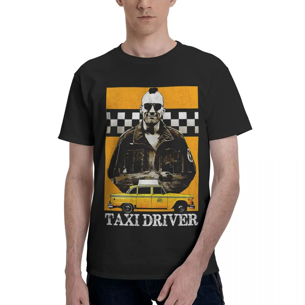 

Taxi Driver Travis Bickle 100% Cotton Casual Breathable Confortable Clothes High End Men's Clothing Men's Wear