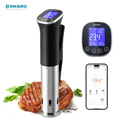 INKBIRD 3rd Generation Slow Cooking Machine 1000W IPX7 Waterproof Home Wifi Sous Vide with Alarms Timer ISV-300W