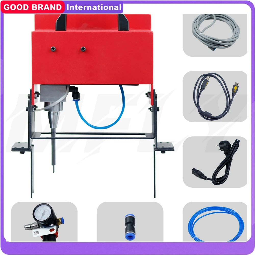 100*20mm Portable Marking Machine  Motorcycle Pneumatic Dot Matrix Marking Machine VIN Code Portable Handheld 110V/220V