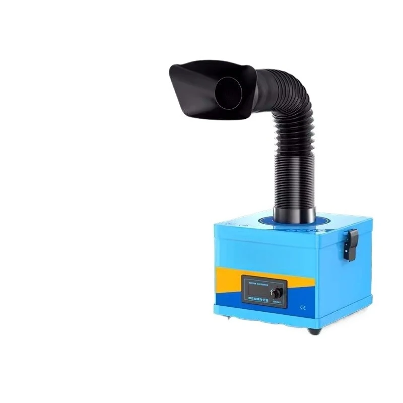 Mobile phone repair, efficient silent noise reduction, high speed stacked filter element, smoke purifier c