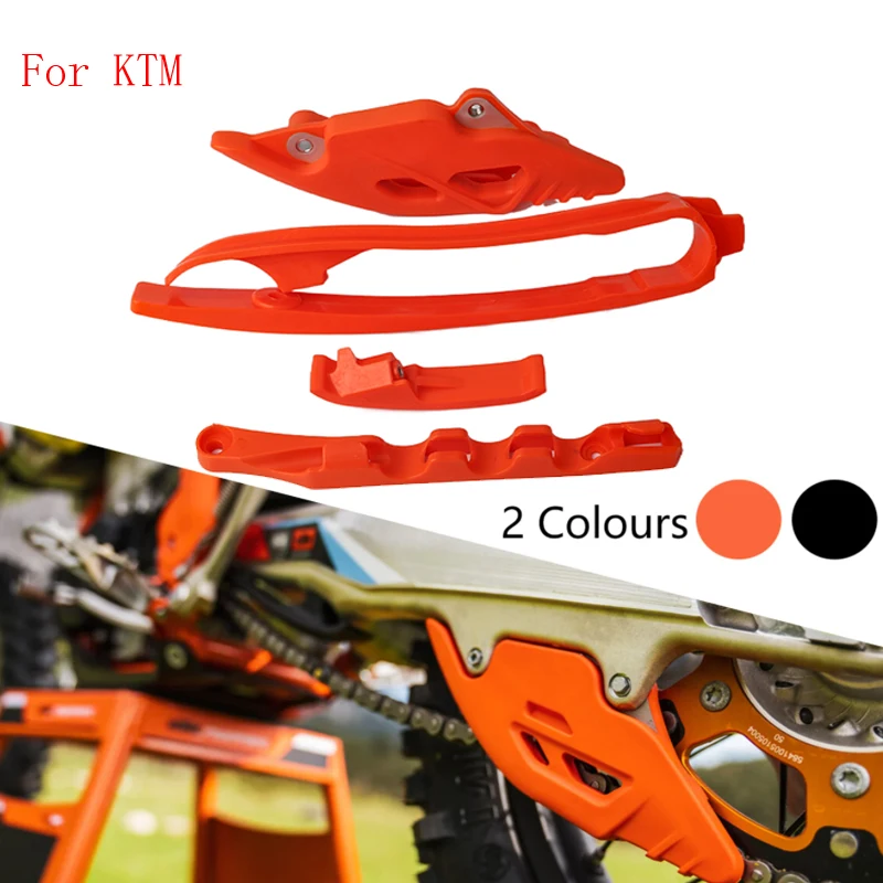 For KTM SX SXF XC XCF XCFW EXC 125 250 350 300 450 For Husqvarna FC FE FX TC 23-24 Motorcycle Chain Slider Kit Chain Guard Guide