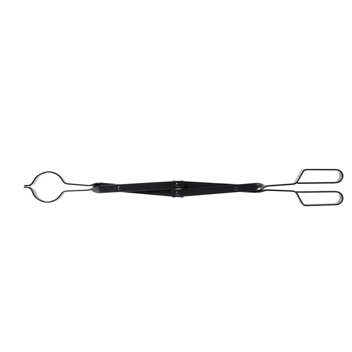Firewood Tongs for Extra Strength 24.6In Log Wood for Up 12Inch Thick Logs Rust Finish Fireplace Tongs Black