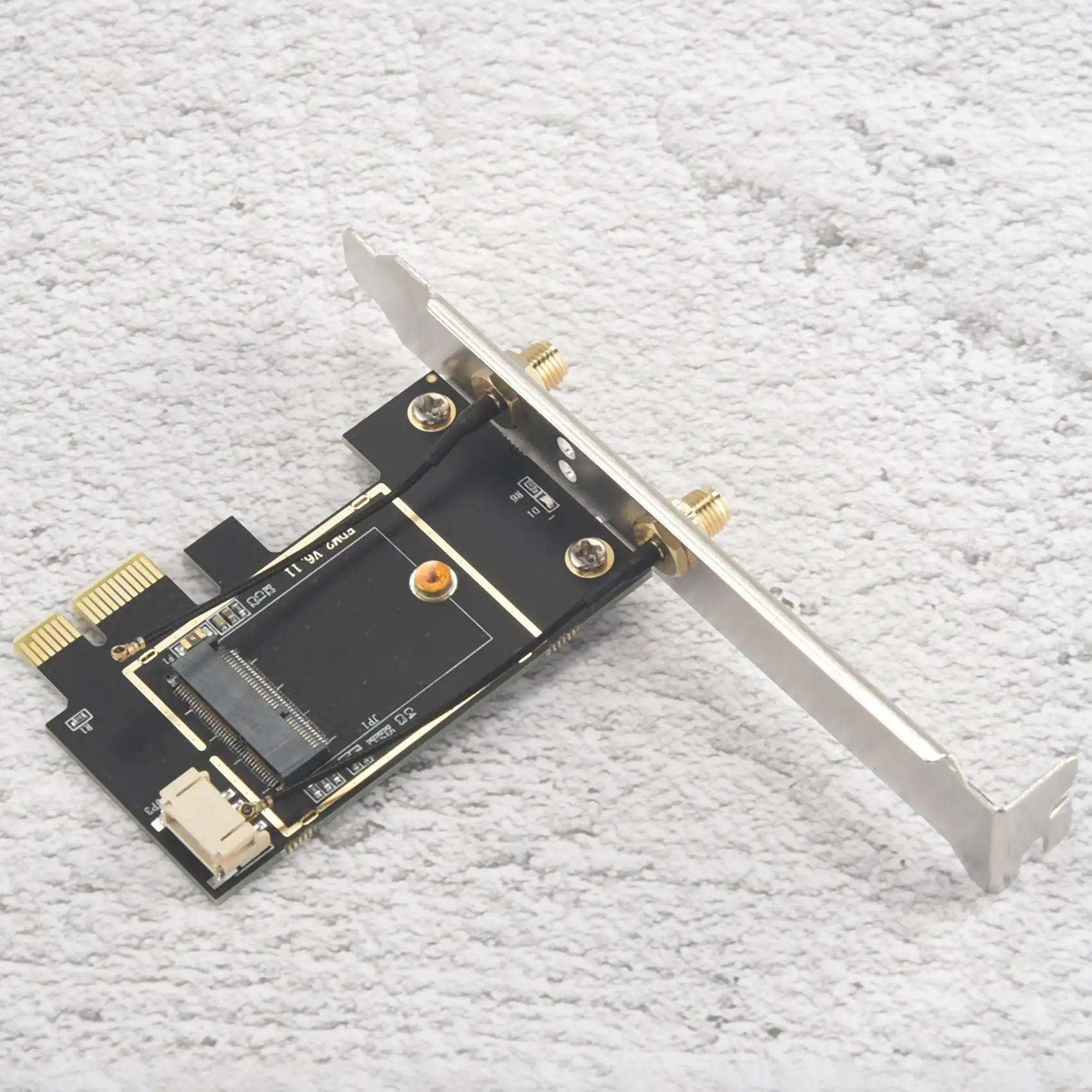 

ABDW-PCIE Wifi Card Adapter Bluetooth Dual Band Wireless Network Card Repetidor Adaptador For PC Desktop For AX200 9260AC