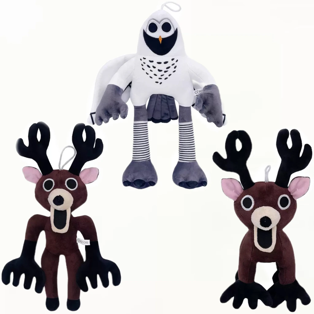 

Новинка 2025 года, 99 ночей, мультяшный лесной олень, плюшевые игрушки, хлопковая кукла, аниме, животное для детей, подарок на день рождения, подарки на Хэллоуин