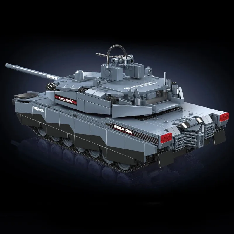 ตัวต่อรถถัง Mould King 20036 รุ่นเทคนิค รถถังบังคับวิทยุ ABRAMS-X ชุดตัวต่อประกอบรถถัง ของขวัญคริสต์มาสสำหรับเด็ก