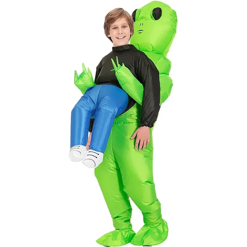 dd12Inflatable Costume Blow up Pick Me Up Alien Abduction Inflatable Halloween Costumes for Adults