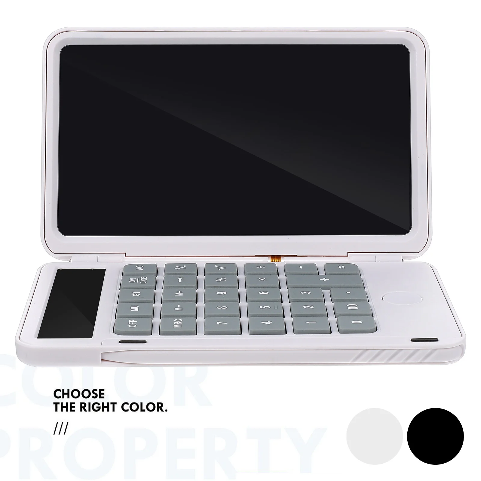 

1Set LCD Handwriting Board Calculator Large Screen Portable Calculation Tool for Office School Student Use Calculator