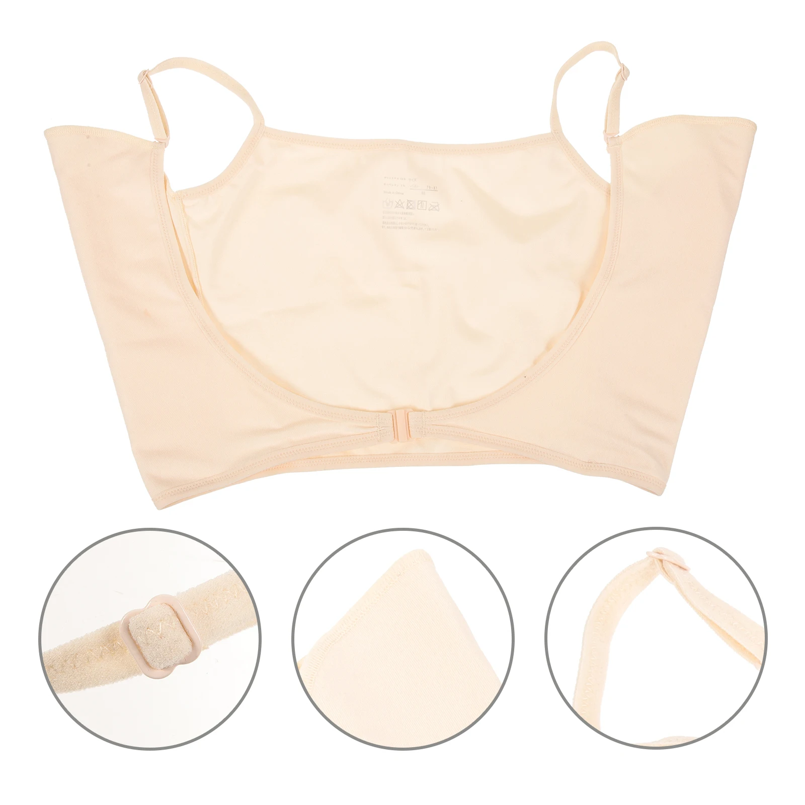 

Summer Sweat Thin Underarm Pad Armpit Pads Washable Underarm Sweat Shirt Women Washable Reusable L Size