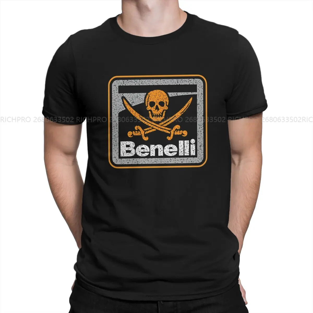 Pirate Reliability Battle Man's TShirt Benellis Crewneck Short Sleeve Polyester T Shirt Funny Gift Idea