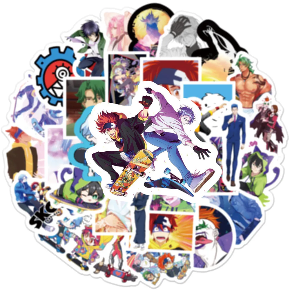 50Pcs Anime SK8 the Infinity Cartoon Graffiti Stickers Travel Luggage Guitar Fridge Laptop DIY  Waterproof Sticker view 6