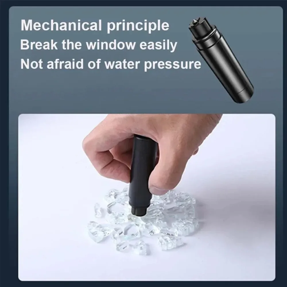 車の窓用ガラスブレーカー,安全ハンマー,ミニリフト,ハンマー機能,自動シートベルトカッター,緊急救助ツール,1個