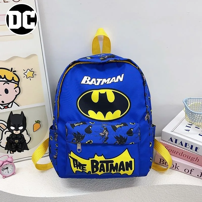 

Рюкзак DC Cartoon Anime Merchandise Бэтмен Супермен для мужчин, модная, персонализированная, универсальная и портативная школьная сумка